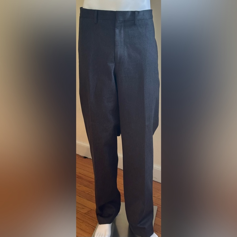 Lands End Classic Clothing Legendary Quality Traditional Fit Gray Pants Sz 42